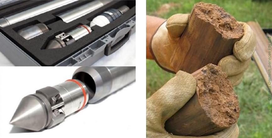 Piston Soil Sampling Rig Piston Samplers - Insitu Geotech Services